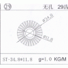 Φ34.8*11.8太陽花