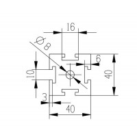 哪家有這款40*40的工業(yè)鋁型材？